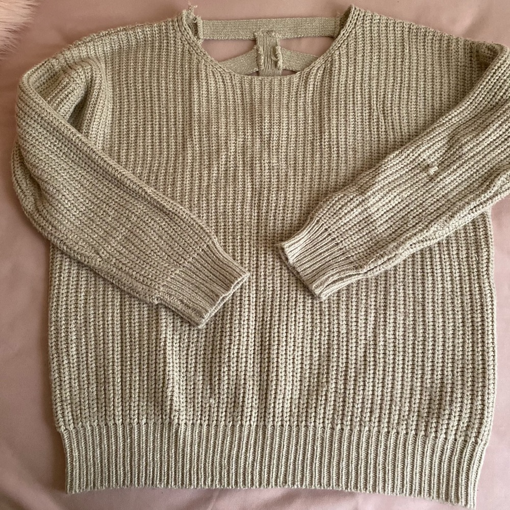 Urban outfitters sparkle & fade oversized sweater